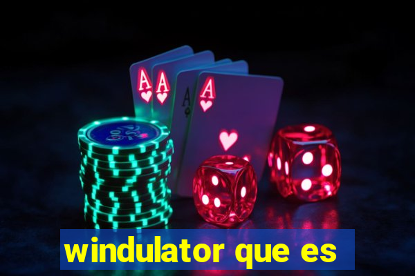 windulator que es